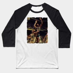 Kareem Abdul Jabbar vs Boston Celtics All Stars Baseball T-Shirt